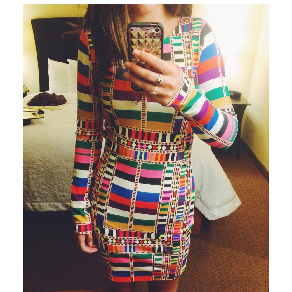 Mara Hoffman patterned bodycon dress